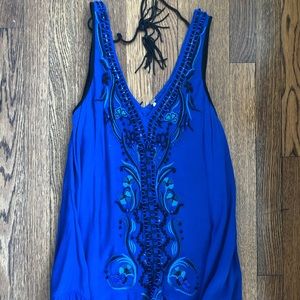 Free People Beaded Dress Size XS